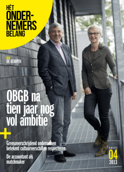 Grensoverschrijdend ondernemen betekent