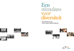 Een stimulans voor diversiteit