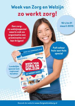 Een zorg - ZorgnetLimburg