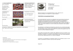 Bijlage reglement Rhijnhof 2013