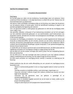 Instructies voor Kerkbesturen inzake Financieel en Materieel beheer
