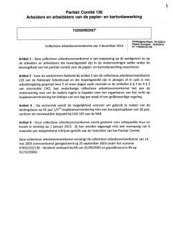 Paritair Comité 136 Arbeiders en arbeidsters van de papier