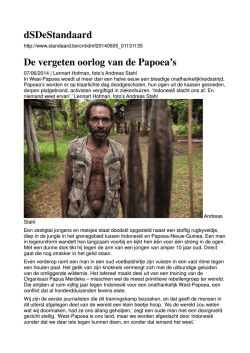 dSDeStandaard 7 juni 2014