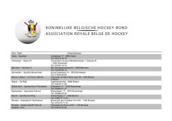 Zalen - Hockey