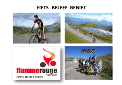 FIETS BELEEF GENIET