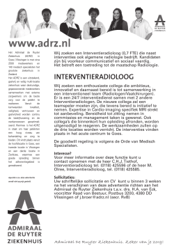interventieradioloog - Medischcontactbanen.nl