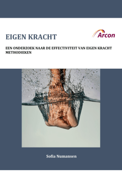 Inventarisatie eigen kracht methodieken