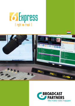 PC-Radio 6 Mix-editor