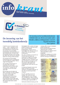 IN H O U D De invoering van het tweedelig