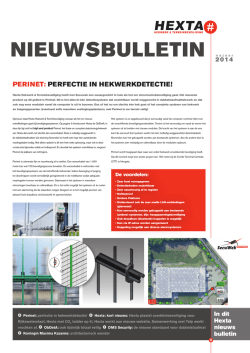 Hexta Krant Najaar 2014