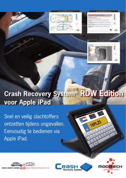 Crash Recovery System® RDW Edition voor Apple