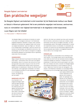 Een praktische wegwijzer - Reisgids Digitaal Leermateriaal