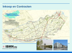 Inkoop en Contracten - Samen Sterk in de regio