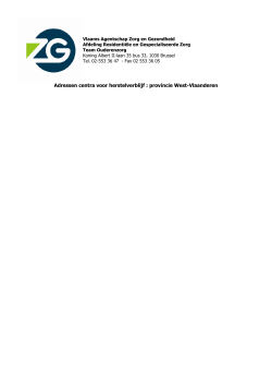 erkende CVH in West-Vlaanderen (PDF)