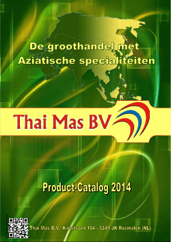 Untitled - Thai Mas BV