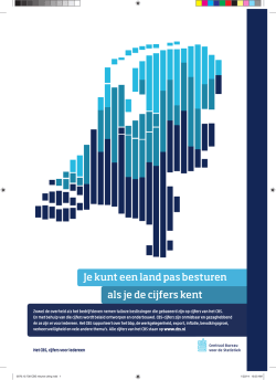 Je kunt een land pas besturen als je de cijfers kent