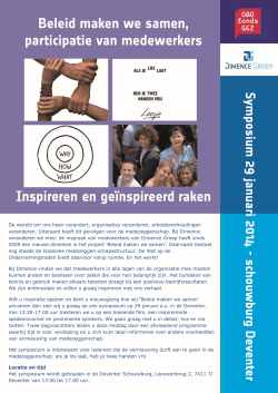 Programma Beleid maken we samen