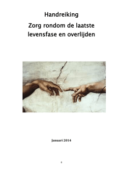 Handreiking Zorg rondom de laatste levensfase en