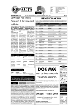Editie 632 d.d. maandag 3 maart 2014