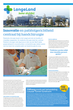 LLZ katern 1 mei 2014 - Langeland Ziekenhuis