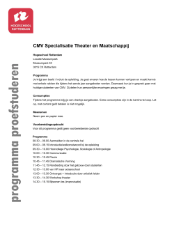 programm a proefstuderen