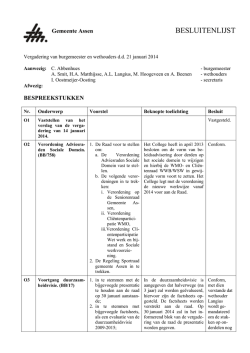 januari 21 openbaar