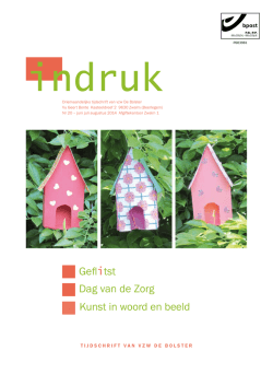 Indruk nummer 20 - De Bolster ( Vroeger : Ter Wilgen ) Berchem