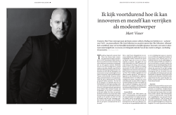 Ik kijk voortdurend hoe ik kan innoveren en mezelf kan