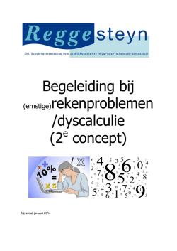 Dyscalculieprotocol 14-15