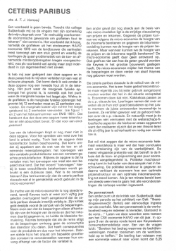 Ceteris paribus - van Fons Vernooij