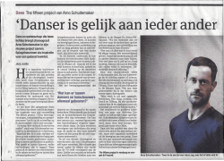 interview - Arno Schuitemaker