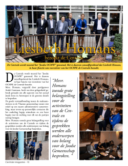 Mag 384 &ndash; Liesbeth Homans bezoek