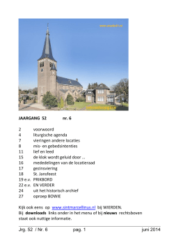 2014 nr. 6 - Sint Marcellinus parochie