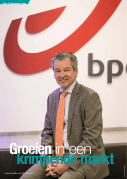 interview in het juninummer van Ondernemen