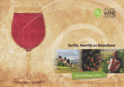 Spanje - Organic wine concept