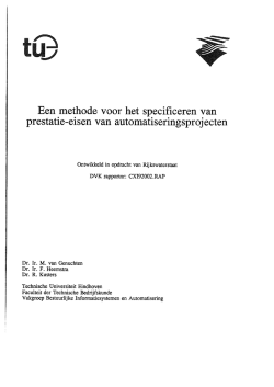 een-methode-voor-het-specificeren-van-prestatie-eisen