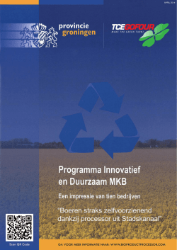 innovatief en duurzaam