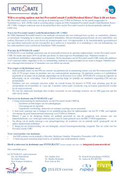 Wervingsbrief INTEGRATE (LOK)