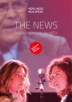 The News - Vereniging Vrienden Nationale Reisopera
