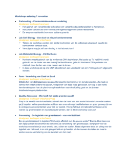 doelgroep: leerlingen havo/vwo