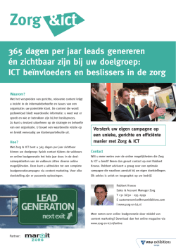 Download de informatieleaflet met diverse