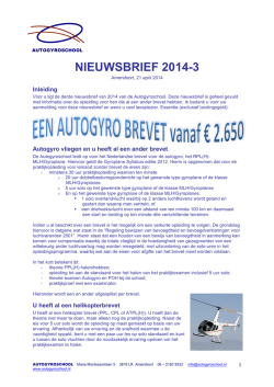 info opleiding met brevet