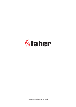 Lees hier meer informatie - Faber afstandsbediening