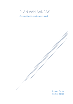 PLAN VAN AANPAK - Conceptipedia