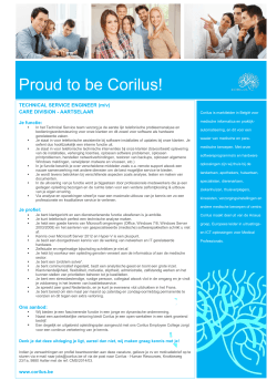 Proud to be Corilus!