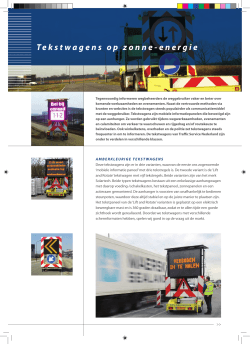Tekstwagens - Traffic Service Nederland