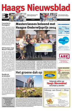 Haags Nieuwsblad 2014-09-25 7MB - Archief kranten