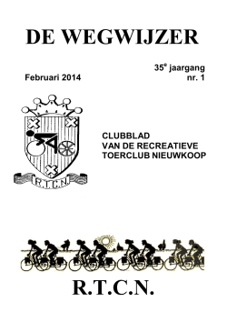 De WEGWIJZER Februari 2014