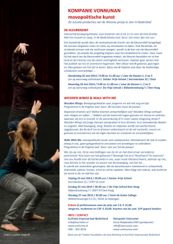 Download flyer achterzijde - Euritmie en Theater Impresariaat