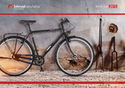 Model jaar - VSF Fahrradmanufaktur